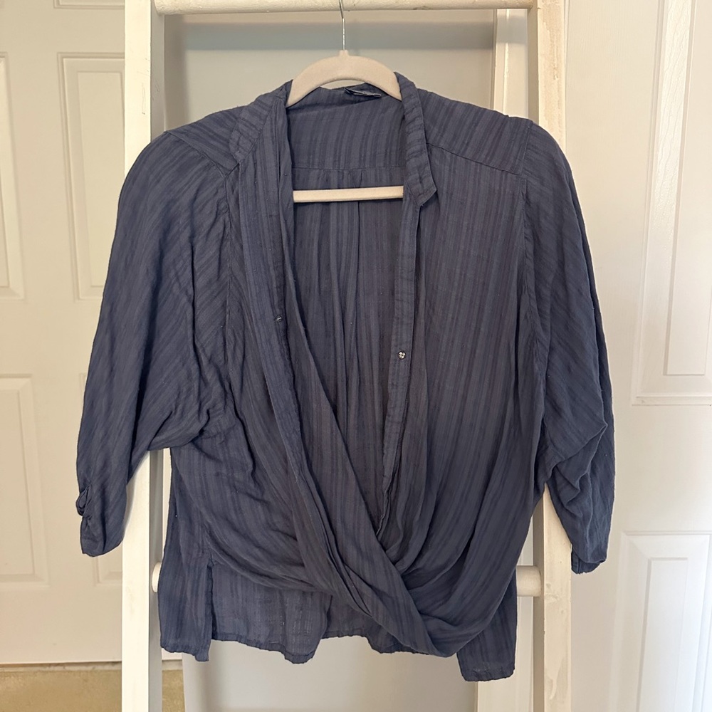 Free People Twist Blouse